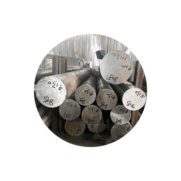 Silver Steel Alloy Round Bar EAF LF VD Technology Forged Annealed Normalized Bar