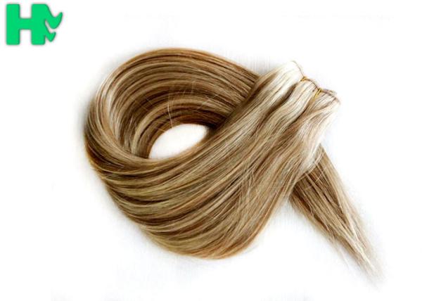 14-28  Long Lasting Synthetic Hair Extensions Weft Soft Tangle Shed Free