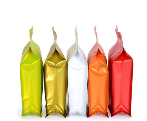 Transparent aluminum foil zipper stand up pouch/plastic packaging ziper bags with window