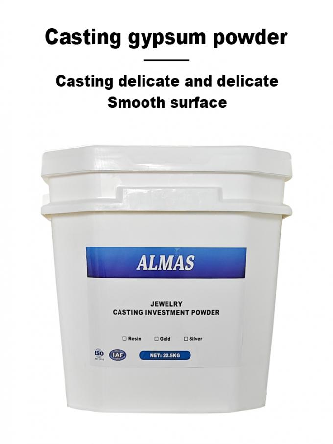 Jewelry Casting Investment Gypsum Powder Special for Gold Casting 22.5KG Bucket Packed Casting Plaster Powder