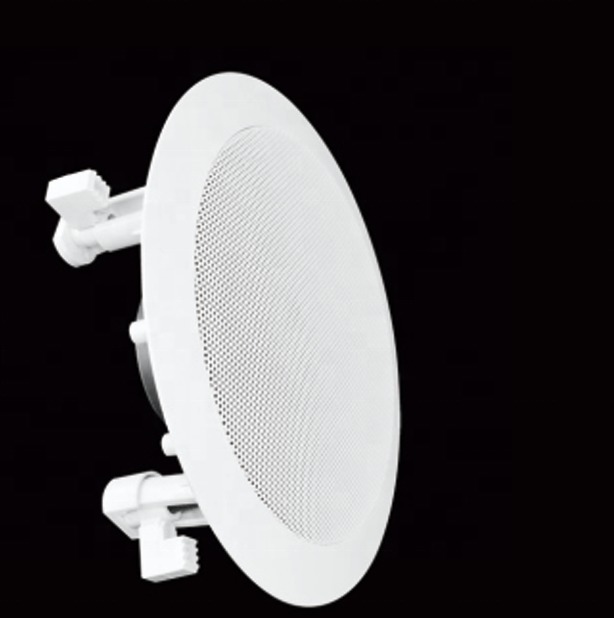 100V 6 Ceiling Speakers ABS Surround Sound Speakers Flush Mount