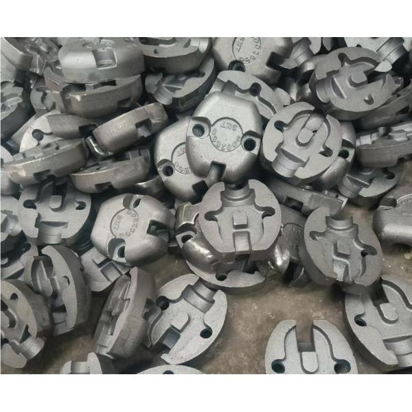 OEM Ductile Iron Castings EN-GJS-400-18 Chain Lock Castings With Coating