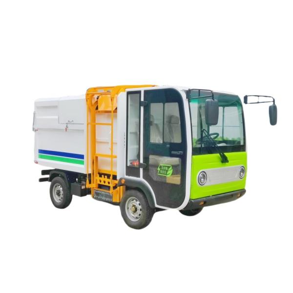 Pure Electric Small Garbage Truck for City Waste Collection