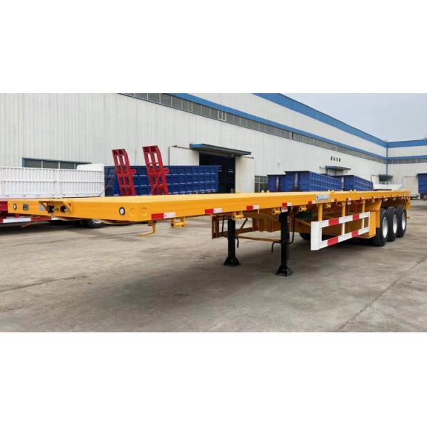40 Foot Flatbed Semi Trailer 3 Axle for Sale in Zimbabwe Manufacturers