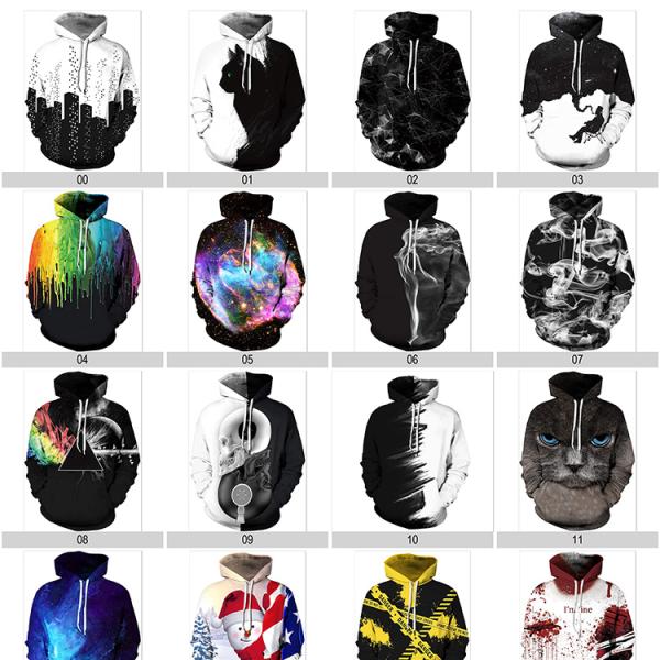 OEM Oversized Cotton Sweatshirt , Breathable Polyester Cotton Hoodies