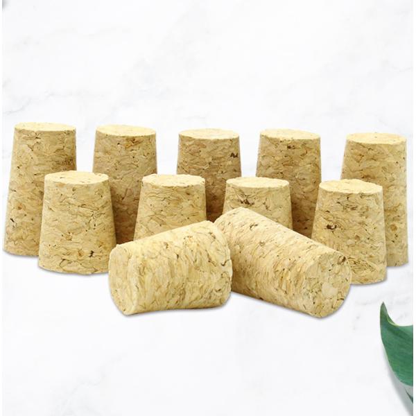 Продажа прозрачная Древесина Пустая прямая бутылка Вино Корки Вино Пиво стеклянные бутылки пробки