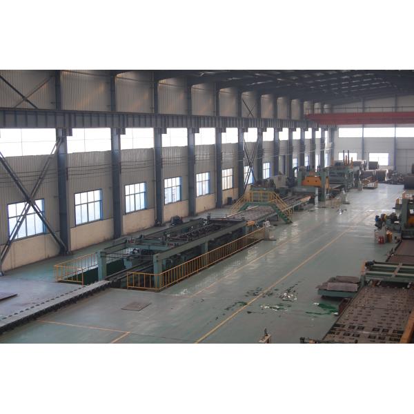 Precision Leveling Mobile Shear Production Line for Metal Coil Uncoiling in Steel Mill