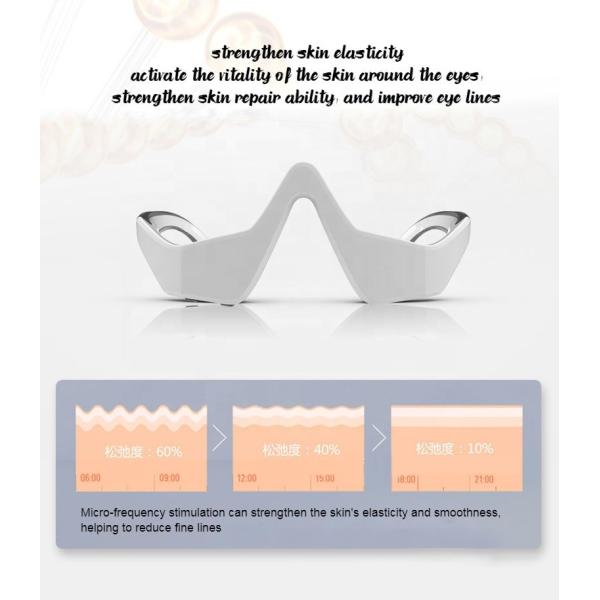 Micro-current EMS Eye Massager for Wrinkle Reduction and Dark Circle Removal HAND HELD
