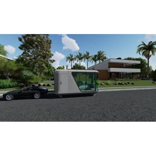 Capsule Steel Structure Net Celebrity Starry Sky Room Modular Land Sea View Integrated House Space Capsule For Outdoor