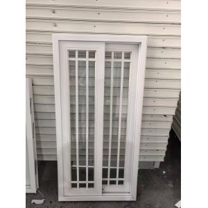 China Wholesale PVC UPVC Sliding Window With Grill Design Custom PVC Sliding Window With Mosquito Mesh