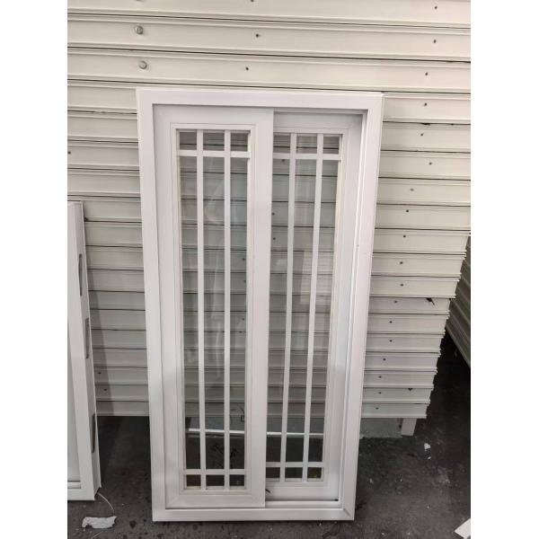 China Wholesale PVC UPVC Sliding Window With Grill Design Custom PVC Sliding Window With Mosquito Mesh