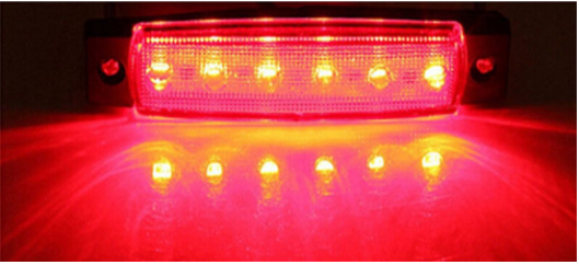 Blue White Marine Slim Line LED Utility Strip Lights 12V Underwater Boat Light