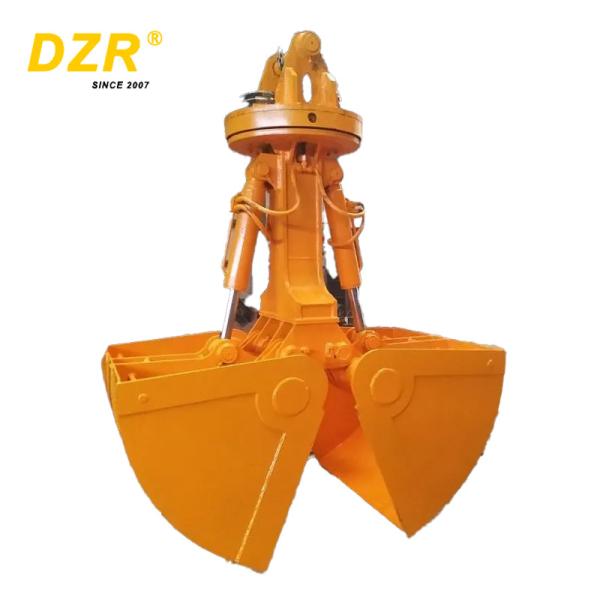 Benne preneuse de grue durable et performante pour une manutention efficace des matériaux