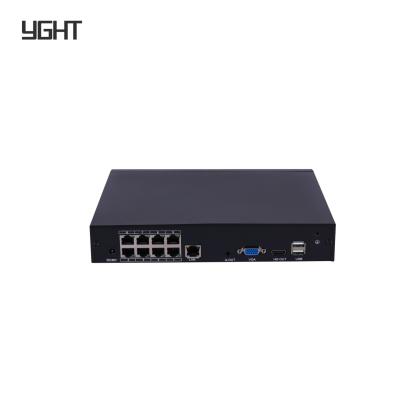 ODM 4K 8 Channel Network Video Recorder NVR Security Camera System 48V POE+