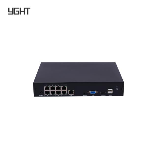 ODM 4K 8 Channel Network Video Recorder NVR Security Camera System 48V POE+