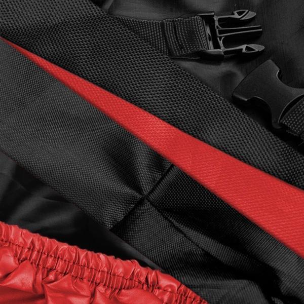 Full Bottom Elastic Hem Outdoor Motorcycle Cover Lightweight UV Protection