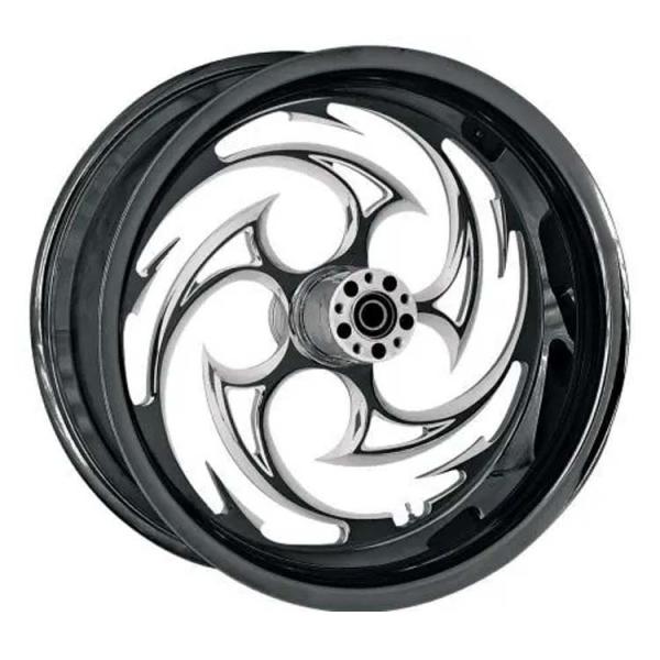 Aluminum Alloy 17 Inch Forged Chrome Motorcycle Wheel for Harley Excellent Performance