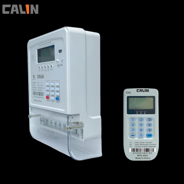 Four Quadrant Smart Prepayment Meter Instantaneous Values Industrial Power Meter