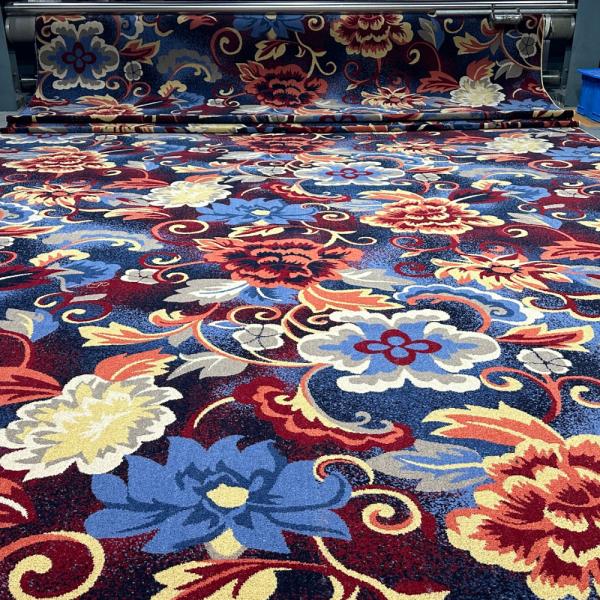 PRAYER Western Corridor Axminster Carpet in Rectangle Shape with Nylon Material and Long