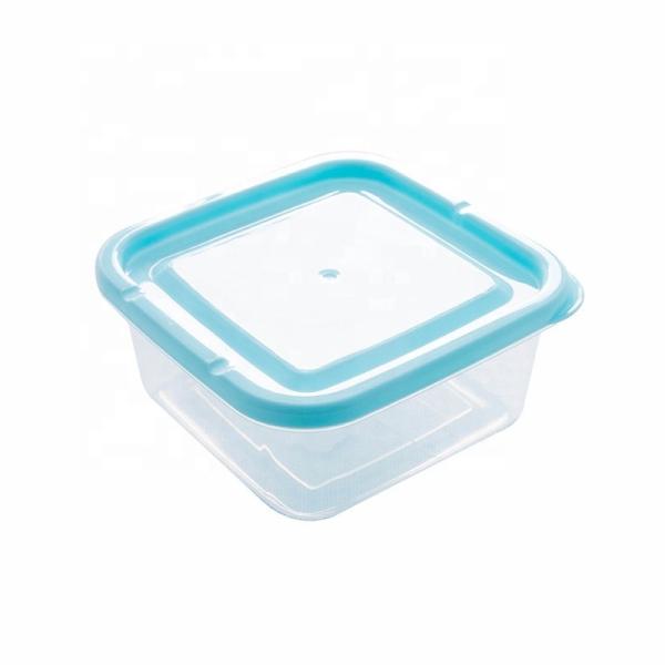 Space-saving Mini Plastic Food Storage Containers for Refrigerator and Microwave