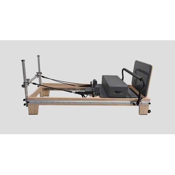 Premium Full Track Maple Pilates Reformer U+PL001F for Studio Use