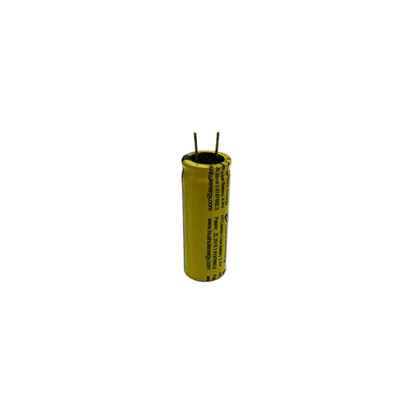 bateria do óxido de titânio do lítio da pilha de bateria HTC1850 de 15C 2.4V 900mAh LTO