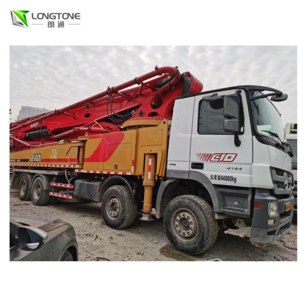 Second Hand Putzmeister Concrete Pump Truck With 37/42/52m Pump