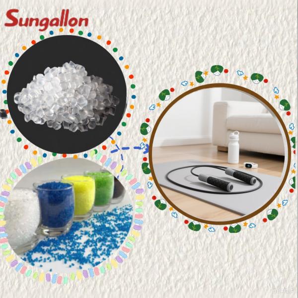 TPE粒子縄跳び – あらゆるワークアウトに柔軟性と耐久性を