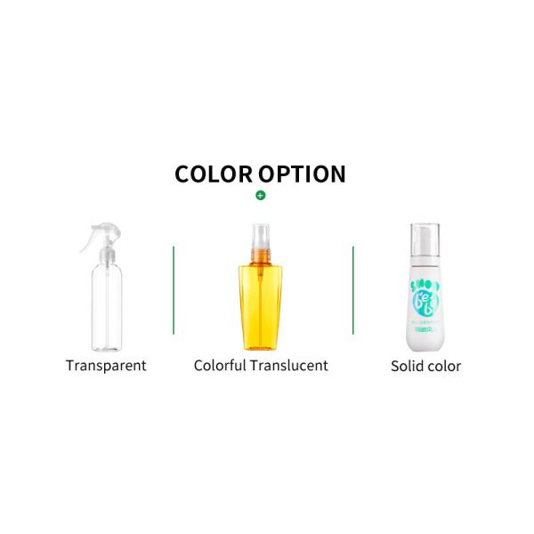 60 ML Luxury Empty PCR PET Plastic Bottle For Cosmetic Packaging With Cap