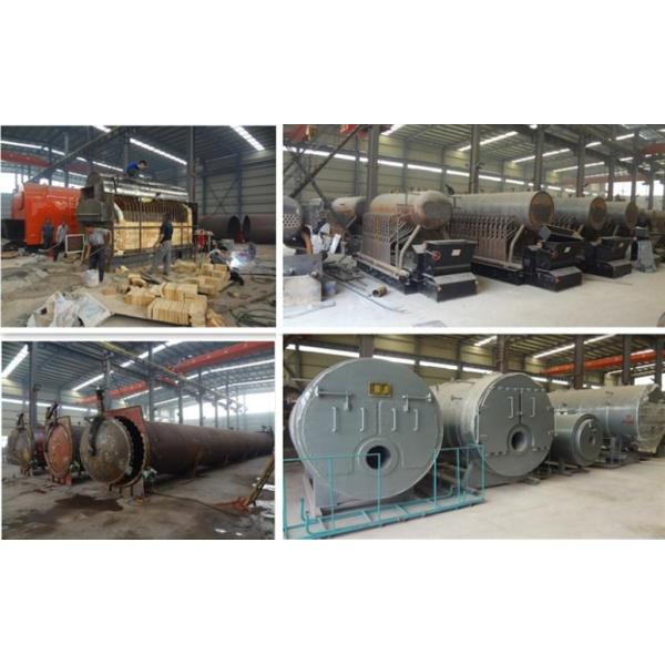 Laundry Diesel Steam Boiler / Natural Gas Fired Boiler Remote PLC Control