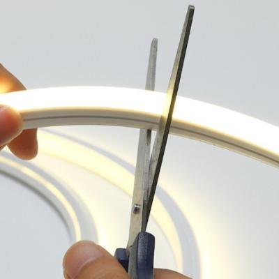 Tiras claras de néon exteriores flexíveis 12V impermeável do silicone variável