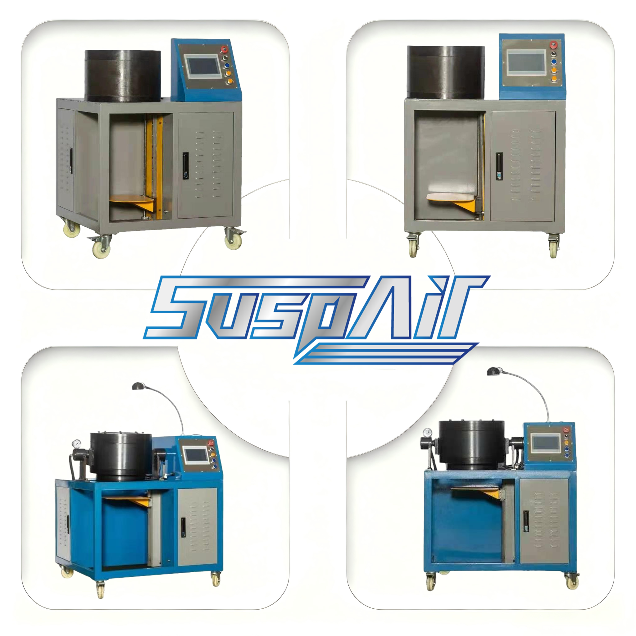 OEM ODM Hydraulic Crimping Machine For Air Strut Repair / Rebuild / Precise Crimping / Multiple Matching Dies