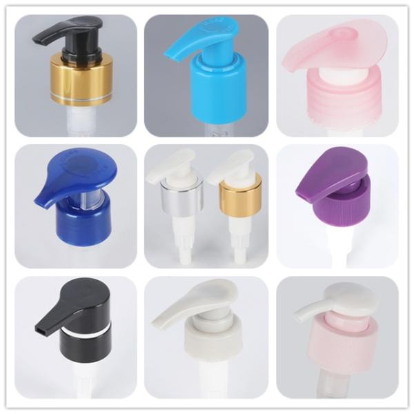 Threaded Plastic Lotion Pumps For Shower Gel / Shampoo Liquid Dispenser