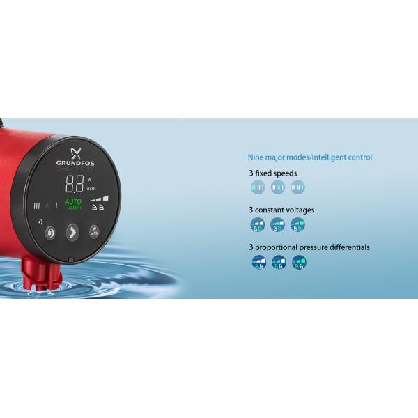 Grundfos Intelligent Circulation Pump Alpha2 -25-60 N Home Floor Heating Hot Water Pump Energy Saving and Silent