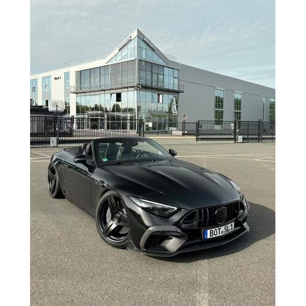 SL63 Mercedes Benz Sl Body Kit 2015 - 2016 BS Style Hood Spoiler Front Lip Diffuser