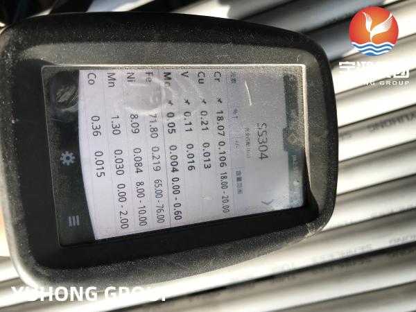 Stainless Steel SA213 TP304L Heat Exchanger Tube for Reactors and Distillation Towers