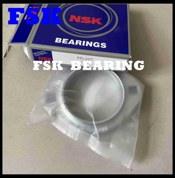 2 Bolts PFL208 Pillow Block Bearings Galvanized Steel Housing Pressed Metal Plates