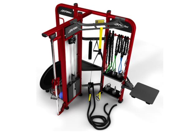 Equipamento do Gym do profissional 360, máquina do levantamento de peso com acessório dos acessórios