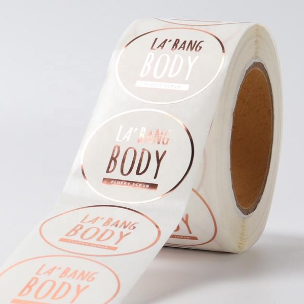 Лазерный принтер стикеров винила прозрачной печати 44 x 90mm ясный для косметик