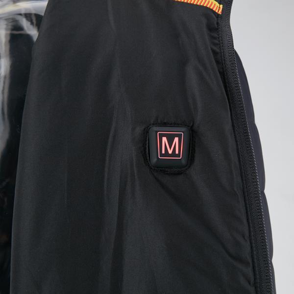 Winter Long Sleeved Jacket For Men With Battery Power Heating