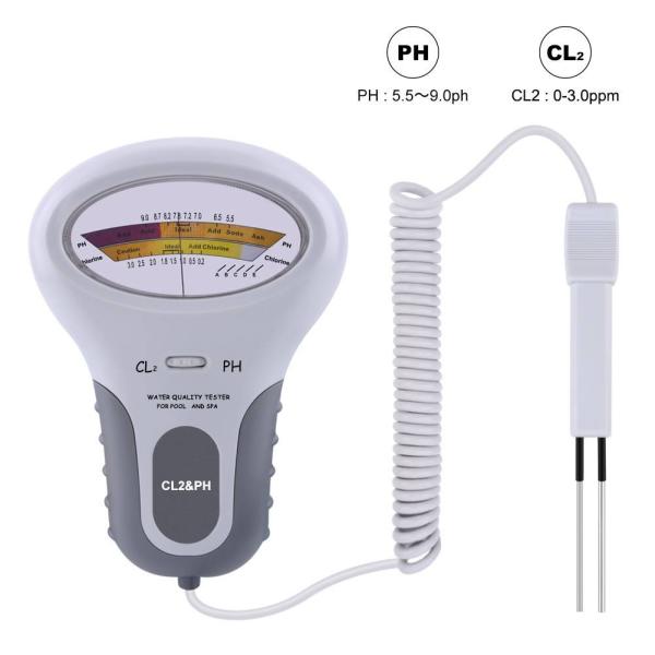 Cl2 PH Detector Pen Portable Electrical Tester for Measuring Water in Swimming Pools