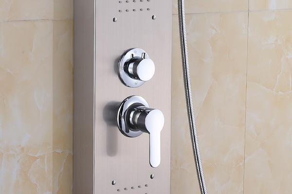 Modern Multifunctional Wall Mount Shower Panel ROVATE Sanitary Ware OEM / ODM
