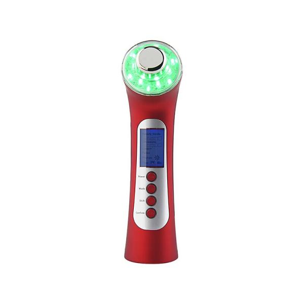 Rechargeable Ultrasonic Galvanic Ion Face Massager AC 110 - 240 V Voltage