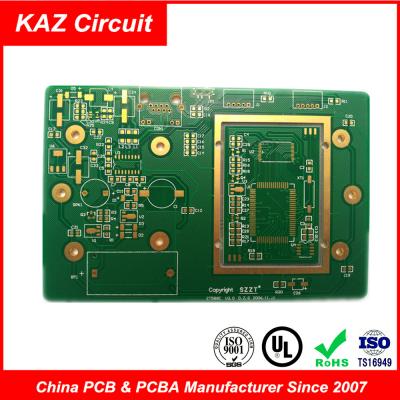 O PWB eletrônico 10 da placa de circuito impresso de FR4 1oz ENIG mergulha 3.0mm