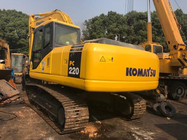                  Used Komatsu Crawler Digger PC220-7 Ready to Work Good Condition, Japanese Hydraulic Excavator PC160 PC200 PC220 PC240 Hot Sale             