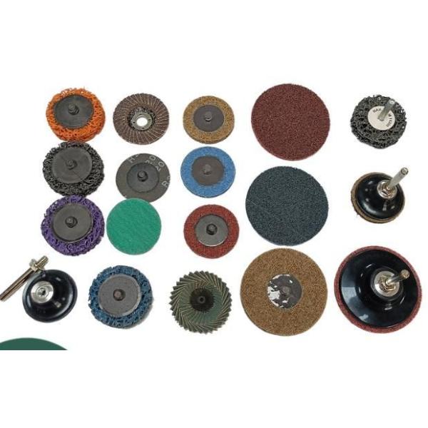 Soporte de disco de lijado Rolco Aluminio / Discos de lijado de carburo de silicio / Zirconia