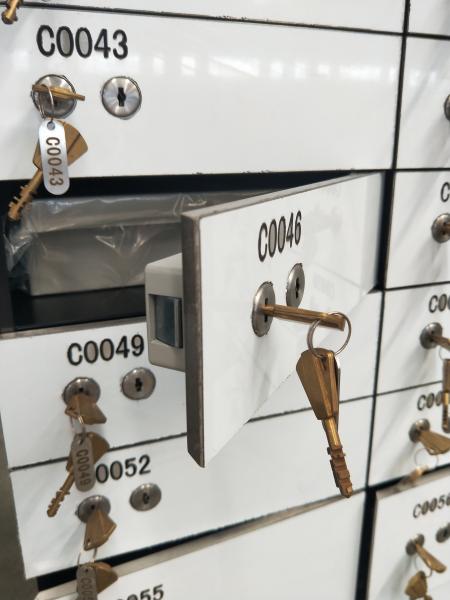Customized UL Certified 2mm Thick Wall Money Safe Locker For Gold