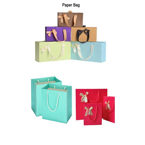 CMYK Printing Black PP Handle Art Paper Bags With LOGO Matte Lamiantion