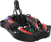 a criança 1000W vai carro com volante ergonômico