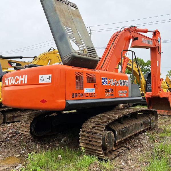 Large Original Used Excavator Hitachi ZX350 202kw Rated Power Quality Guaranteed